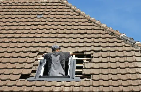 Pose de velux - Gençay
